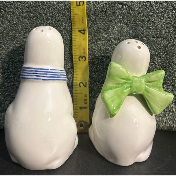 Shmoo Figures Ceramic Shakers c1950s - Picture 3 of 6